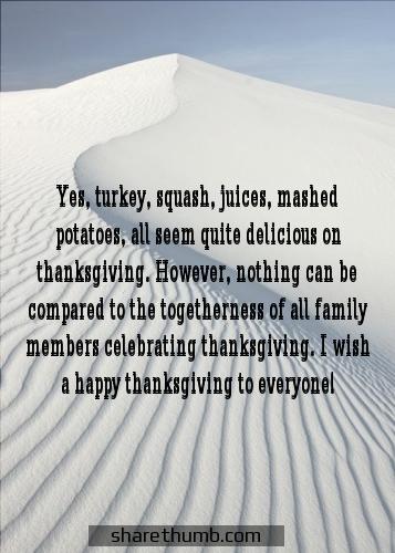 thanksgiving wish to family and friends